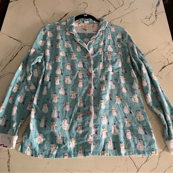 Munki Munki Snowman Jammies - Picture 1 of 9